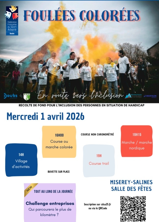 Foulées colorées 2026 - Miserey-Salines