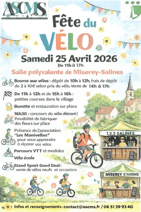 Fête du vélo à Miserey Salines